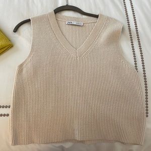 Zara sweater vest
